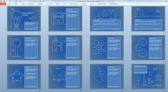 Modelos de projeto para apresentações do Microsoft PowerPoint