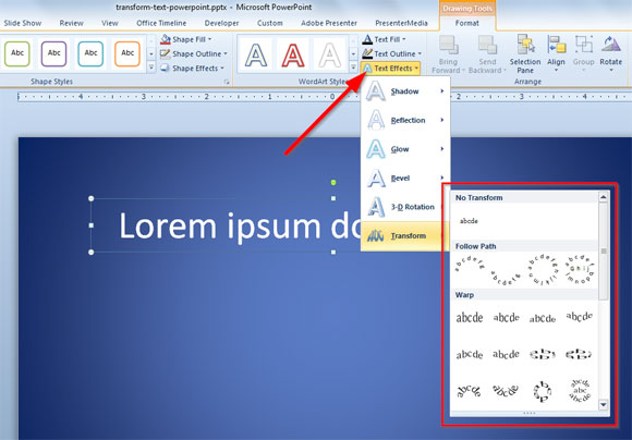 Как перевести презентацию из powerpoint в word