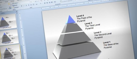 3d pyramid for powerpoint
