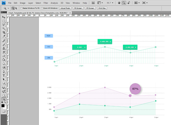 Erstellen Super Charts Fur Ihre Business Prasentationen Mit Kostenlose Photoshop Psd Diagramm Vorlagen