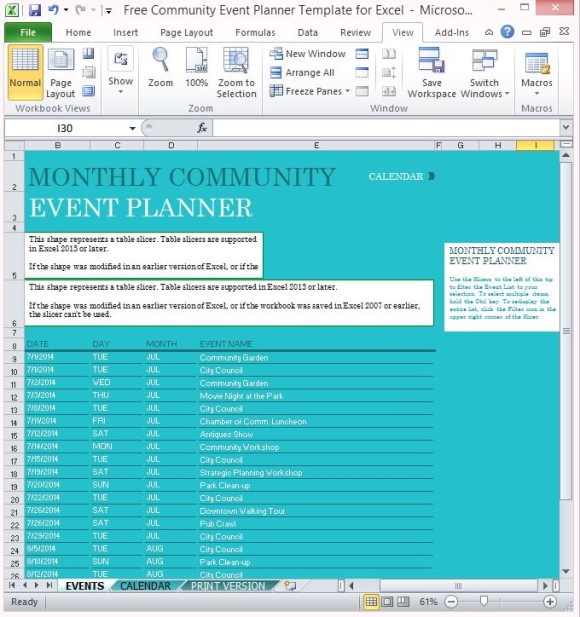 libera-community-event-planner-modello-per-Excel-1