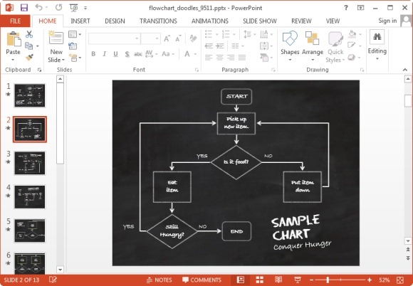 Plantillas de diagrama de flujo Maker animados para PowerPoint y Keynote