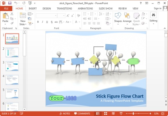 Modelli Maker Animato Diagramma Di Flusso Per Powerpoint E