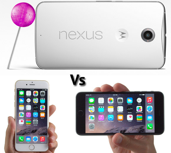 的nexus 6 Vs Iphone 6 哪個是更好的手機