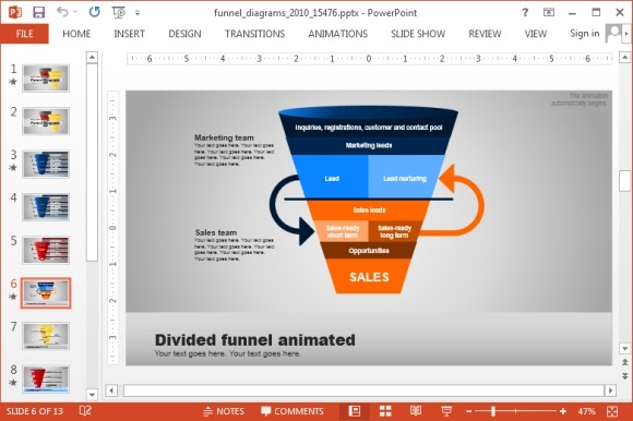 Анимированная диаграмма в powerpoint