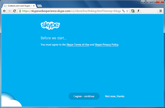 why is skype not working in outlook