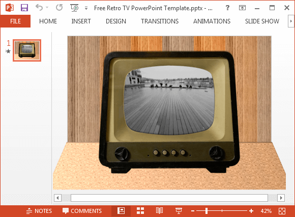 Cum Pentru a reda video în interiorul unui televizor de imagine în PowerPoint