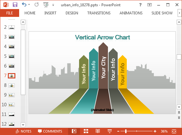 Красивые диаграммы в powerpoint