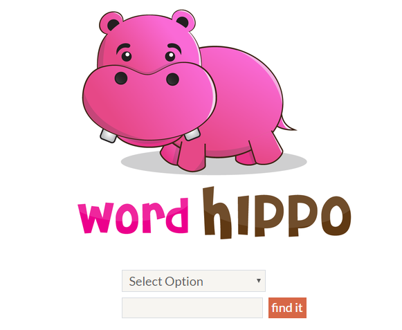 Cuvânt Hippo: Talking dicționar Cu traducere, antonime & rhyming cuvinte