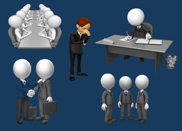 Animated Clipe de Negócios para PowerPoint