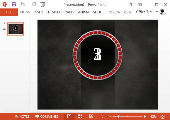 Libero Countdown Timer Animated Template Per PowerPoint