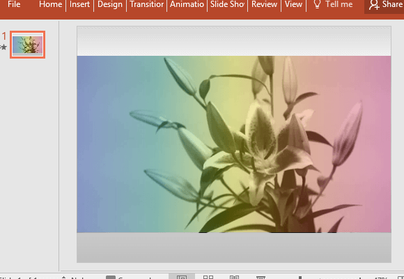 متعددة الألوان تينت فيديو الخلفية بالنسبة لبرنامج PowerPoint