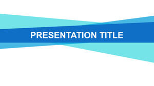 Синяя полоса Шаблоны презентаций PowerPoint
