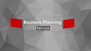 Шаблоны бизнес-плана полигона PowerPoint