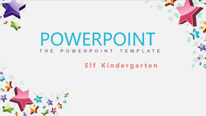 Templat PowerPoint pendidikan anak usia dini