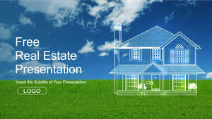 Online-Immobilienverkauf PowerPoint-Vorlagen