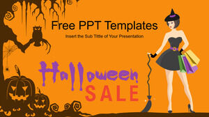 Promocja Halloween Szablony prezentacji PowerPoint