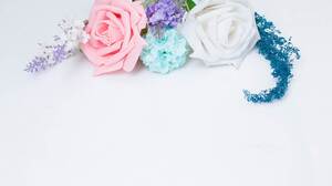 Warna gambar latar belakang slide bunga mawar