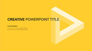 Șabloane-PowerPoint-Formă infinită