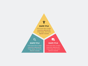 Dreieck-Teilen-PowerPoint-Vorlagen