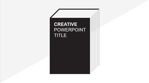Șabloane-PowerPoint-Copertă-cărți minime