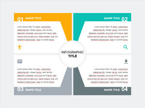 Quadrangle-Dynamic-Contents-Plantillas de PowerPoint