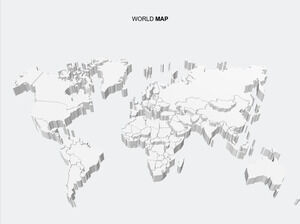 3D-Peta-Dunia-PowerPoint-Templat