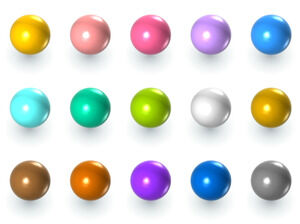 3D-Color-Ball-PowerPoint-Modèles