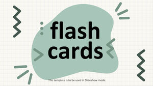 Google スライドと PowerPoint のフラッシュ カード テンプレート