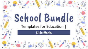 School Bundle 06. Modelli per l'istruzione.