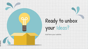Despachetați șablonul de prezentare a ideilor dvs.