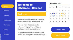 Web app template. Weekly Planner for remote learning.
