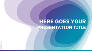 Google スライドまたは PowerPoint プレゼンテーション用のキャニオン無料テンプレート