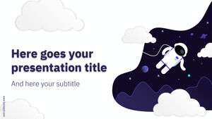 Шаблон Starman Free Space для Google Slides или PowerPoint