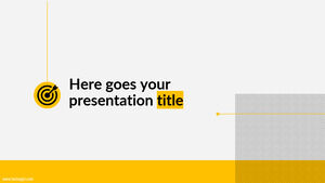 Oken Free Presentation template لـ Google Slides أو PowerPoint