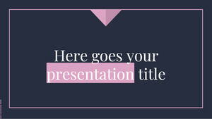 Template Presentasi Gratis Brook untuk Google Slides atau PowerPoint