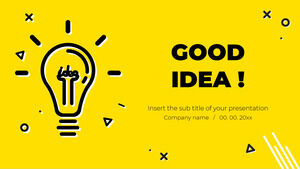 Good IDEA 免费演示模板 - Google 幻灯片主题和 PowerPoint 模板