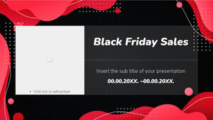 Black Friday Sales Kostenlose Präsentationsvorlage – Google Slides-Design und PowerPoint-Vorlage