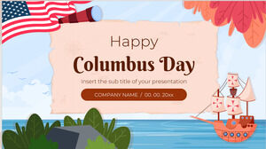 Kolomb Günü Ücretsiz Sunum Şablonu – Google Slaytlar Teması ve PowerPoint Şablonu