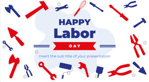 Plantilla de presentación gratuita del Día del Trabajo - Tema de Google Slides y plantilla de PowerPoint