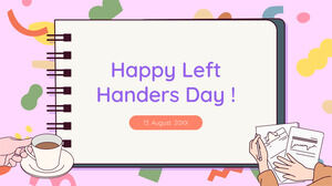 左撇子日免费演示模板 - Google 幻灯片主题和 PowerPoint 模板