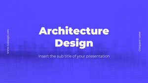Plantilla de presentación gratuita de diseño de arquitectura – Tema de Google Slides y plantilla de PowerPoint