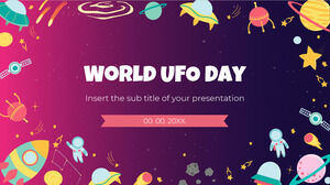 Plantilla de presentación gratuita del Día Mundial del OVNI - Tema de Google Slides y plantilla de PowerPoint