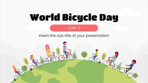 Всемирный день велосипеда-бесплатная-презентация-шаблон-Google-слайды-тема-и-шаблон PowerPoint