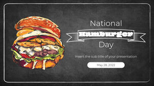 National Hamburger Day Free Presentation Template – Google Slides Theme and PowerPoint Template