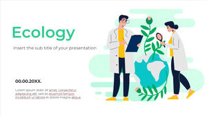 Modello di presentazione gratuito per l'ecologia - Tema di Presentazioni Google e modello PowerPoint