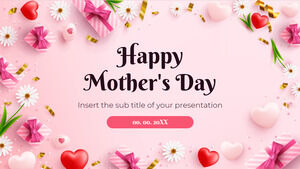 Șablon de prezentare gratuit pentru Ziua Mamei fericită – Tema Prezentări Google și șablon PowerPoint