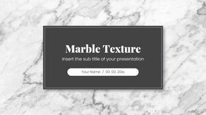 Șablon de prezentare gratuit cu textura de marmură – Tema Prezentări Google și șablon PowerPoint