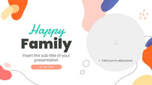 幸福家庭免费演示模板 - Google 幻灯片主题和 PowerPoint 模板