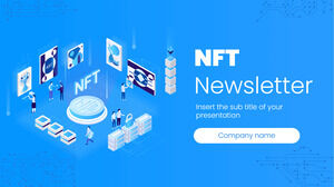 Templat Presentasi Gratis Buletin NFT – Tema Google Slides dan Templat PowerPoint